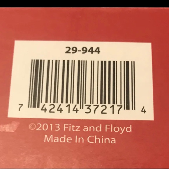 Fitz And Floyd Flower Market Sugar And Creamer Set New In Box - Picture 7 of 7